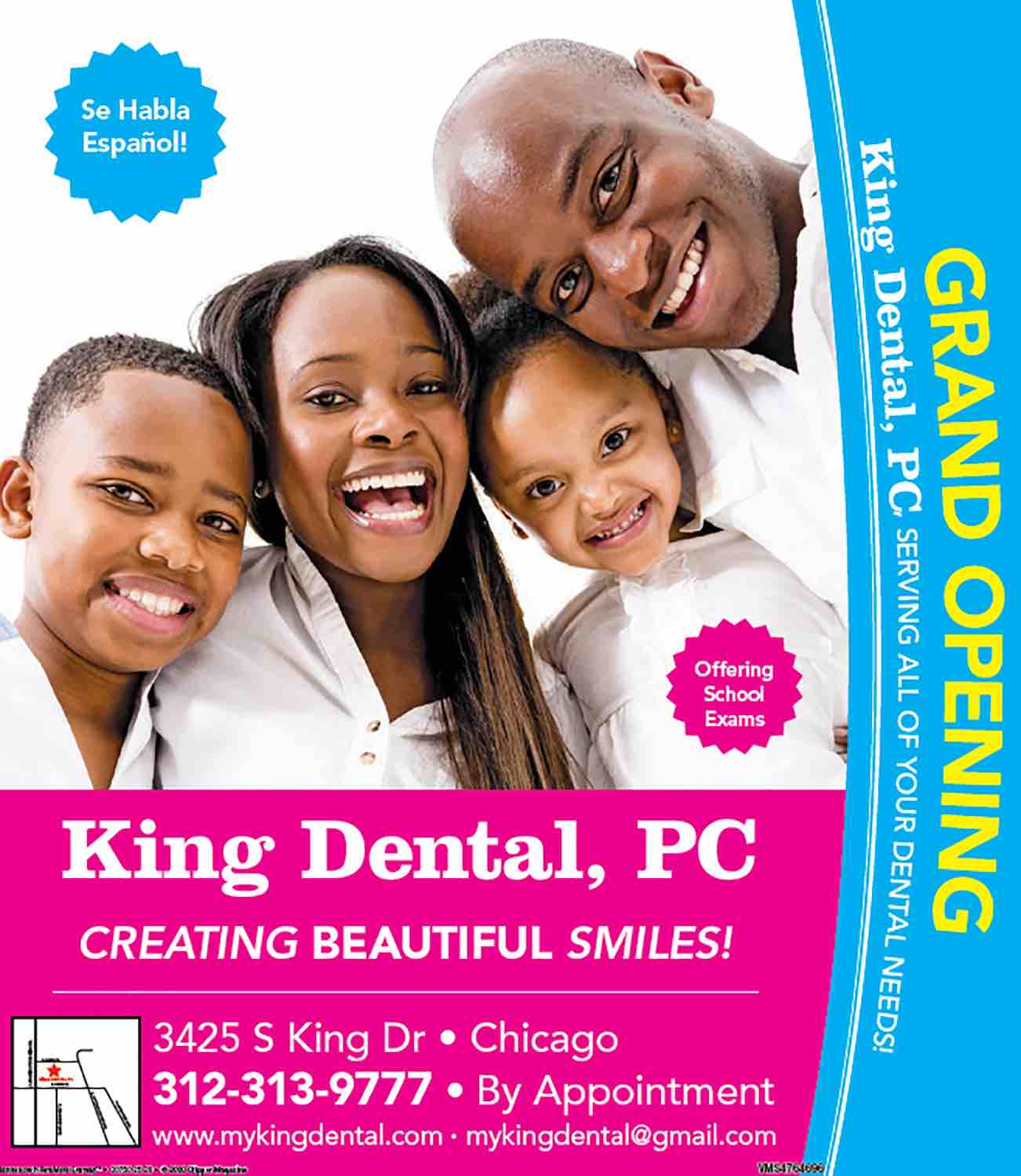 Dental coupons King Dental in Bronzeville